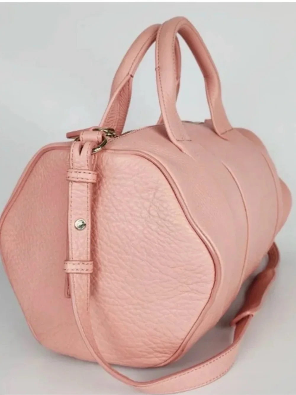 Alexander Wang ROCCO BAG Blush Pink Pebbled Leather